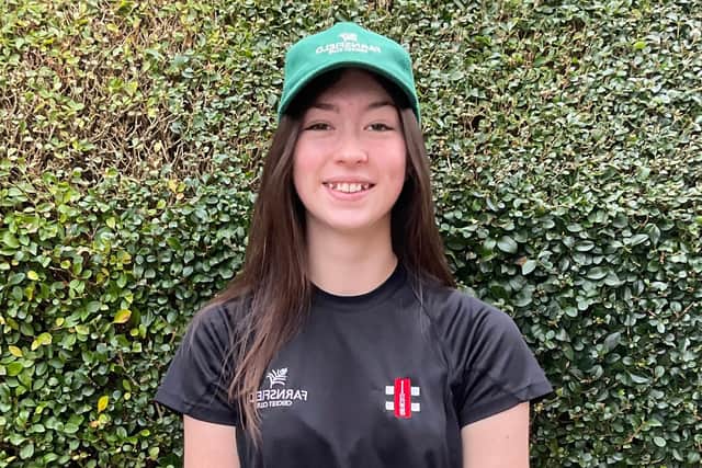 Abbie Rushby - ECB qualified coach at 17.