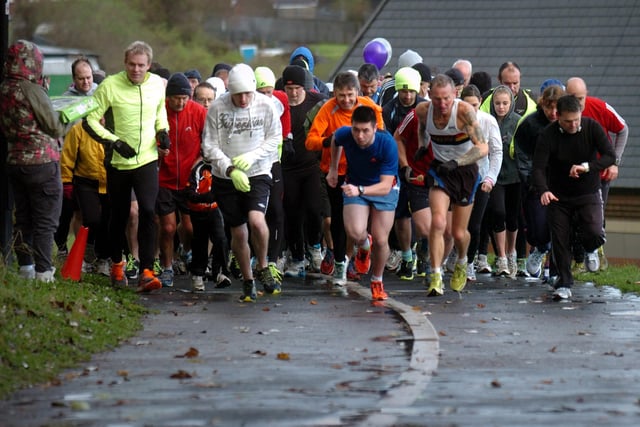 The Sunderland parkrun at the Silksworth Sports Complex in 2012. Are you pictured?