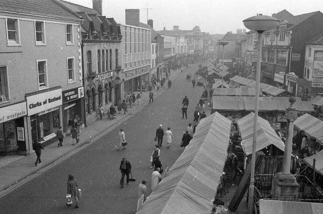 Taken in 1972, these photos depict a time when market stalls were on West Gate.