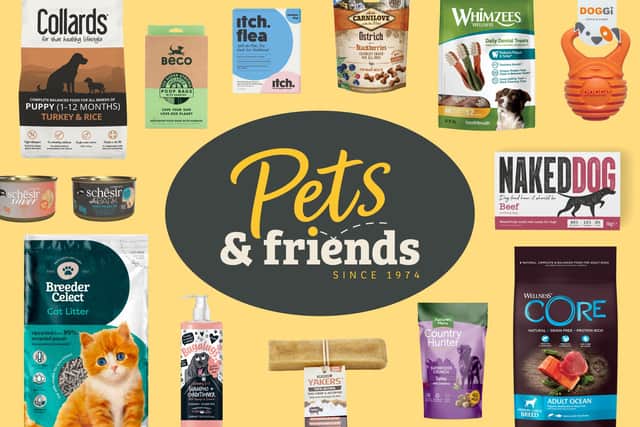 Just Eat animal lovers will be able to order thousands of their favourite pet products straight to their door