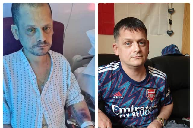 Ian Foreman turned his life around after his hospital scare, and is fundraising for the staff who kept him alive.
