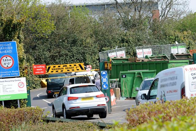 Mansfield Recycling Centre, Kestral Road, Mansfield.