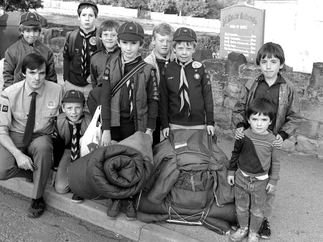 Huthwaite Community is a public group for residents. It currently has more than 10,000 members. View here: www.facebook.com/groups/640424846104292 (Photo: Scouts in Huthwaite prepare to go on camp in the 1980's