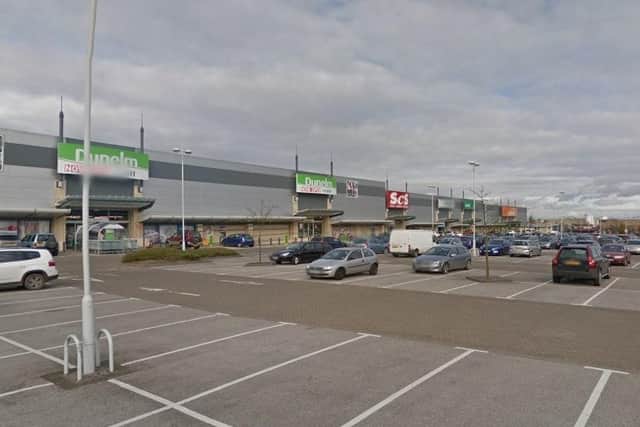 Portland Retail Park in Mansfield