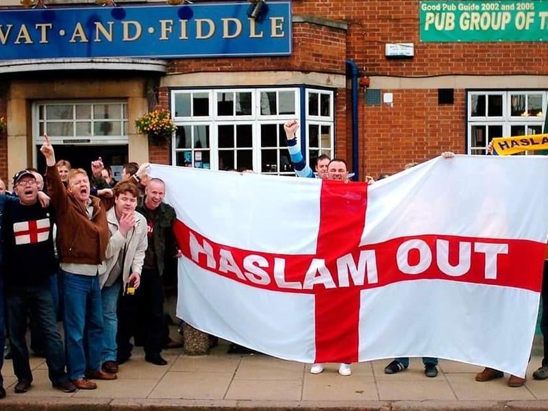 The message was pretty clear from the fans on this away day.