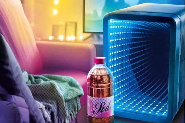 The So Chill Mini Fridge Infinity costs £44.99 from Smyths.