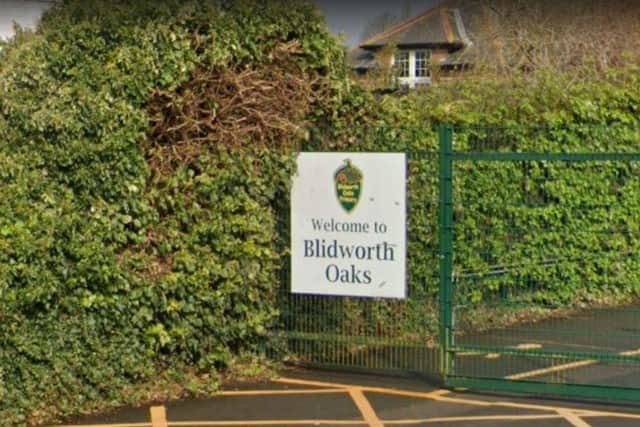 Blidworth Oaks Primary School has been rated 'good' by Ofsted. Photo: Google