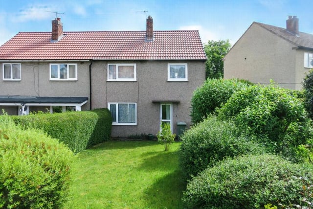 This three bedroom house is being marketed by William H Brown, 01246 908164.