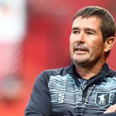 Stags boss Nigel Clough - happy with squad and in no rush to add new faces.