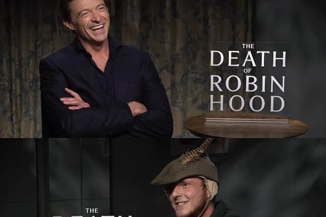 Craig interviewed Hugh Jackman as Robin Hood of Wakefield