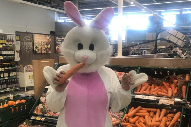 Easter bunny spotted in Asda