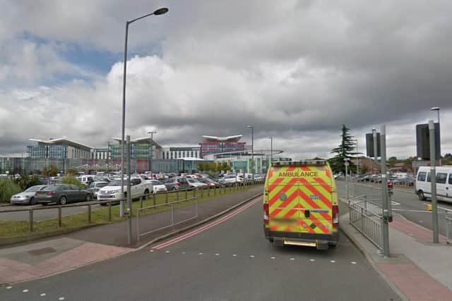 Jamie Clipstone led police through the car parks at King's Mill Hospital during the high-speed chase.