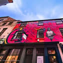 Five local artists were enlisted to design and create murals on some of the buildings