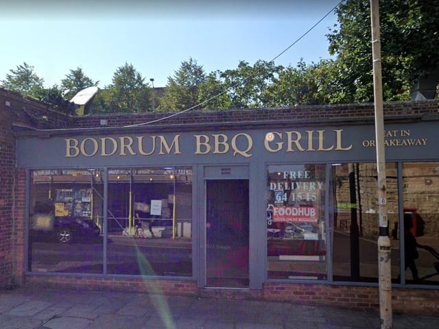 Bodrum BBQ Grill, Albert Street, Mansfield, was given a five rating on February 23.