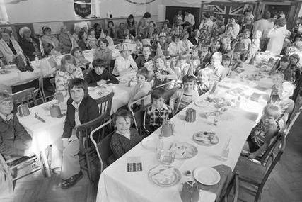 1977 Mansfield Mayfair Street Jubilee Party.