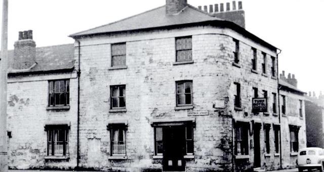 The Turf Hotel was situated on the corner of Bentinck Street and St James Street. This pub was closed and demolished in the 1960s when the area was cleared for the development of tower blocks