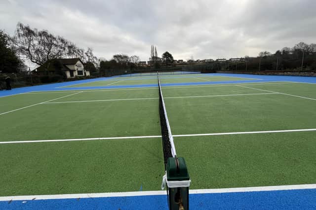 The revamp has seen the installation of top-quality surfacing, new markings, new nets on all courts, perimeter fencing repairs and replacement and a smart access gate system to accommodate online court bookings.