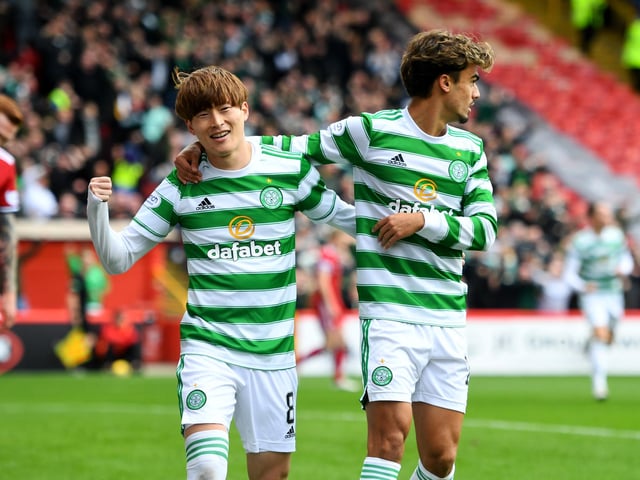 Celtic winger Jota has revealed he told striker Kyogo Furuhashi he’d be willing to learn a little Japanese in order to help improve their understanding on and off the field. (The Scotsman)
