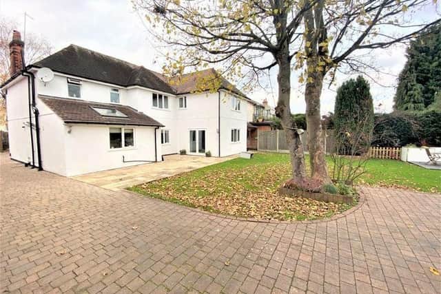 The rear of the impressive Jacksdale property. (PHOTO BY: Rightmove)
