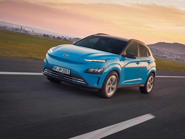 Hyundai’s electric compact SUV has won plaudits around the world for bringing huge real-world range at an affordable price. The all-electric version of the firm’s crossover features a 64kWh battery that powers a 201bhp motor. Its range is a Tesla-troubling 279 miles from a single charge and rapid charging will add 80 per cent of capacity in 75 minutes.
