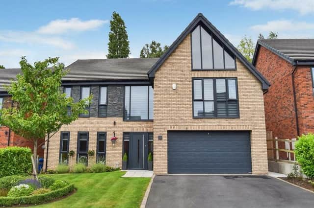 On trend, contemporary and luxurious -- that's this five-bedroom, detached family home on Rockcliffe Grange, Mansfield, which is on the market for £600,000 with Ravenshead estate agents, Gascoines.