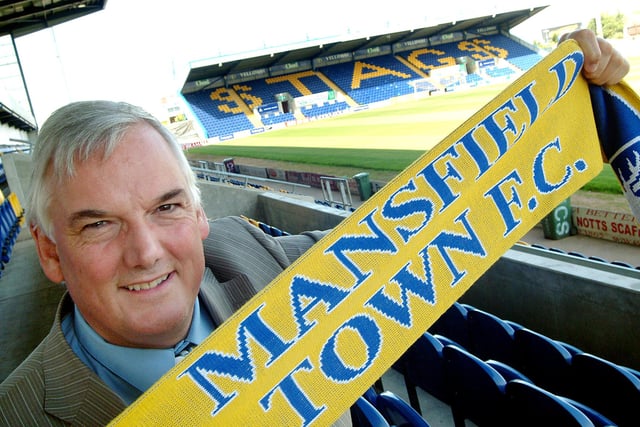 Newark businessman James Derry was unveiled as the new chairman of Mansfield Town Football Club in January 2007. He would go on to buy the club in October 2007, as part of a consortium of businessmen which brought and end to Keith Haslam's 14-year reign in charge.