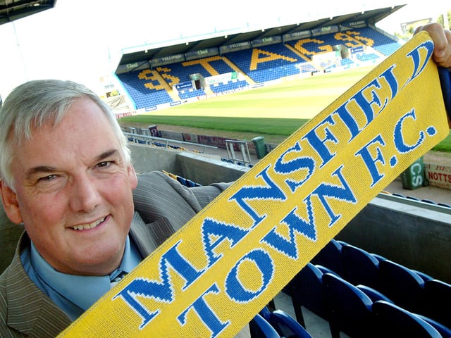 Newark businessman James Derry was unveiled as the new chairman of Mansfield Town Football Club in January 2007. He would go on to buy the club in October 2007, as part of a consortium of businessmen which brought and end to Keith Haslam's 14-year reign in charge.