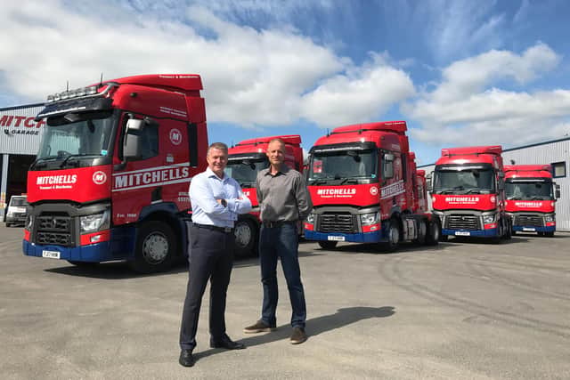 Andy Mitchell (left) and Richard Montgomery of Mitchells of Mansfield
