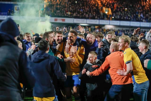 Mansfield Town forward Jordan Bowery has played all over the pitch this season.