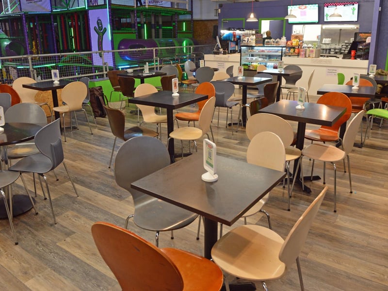 The venue boasts a snack and refreshments area to refuel after a busy play session and for parents to enjoy whilst children play.