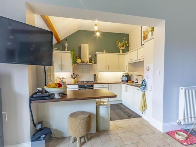 A final look at the kitchen, which opens out into the dining room, where we go next.