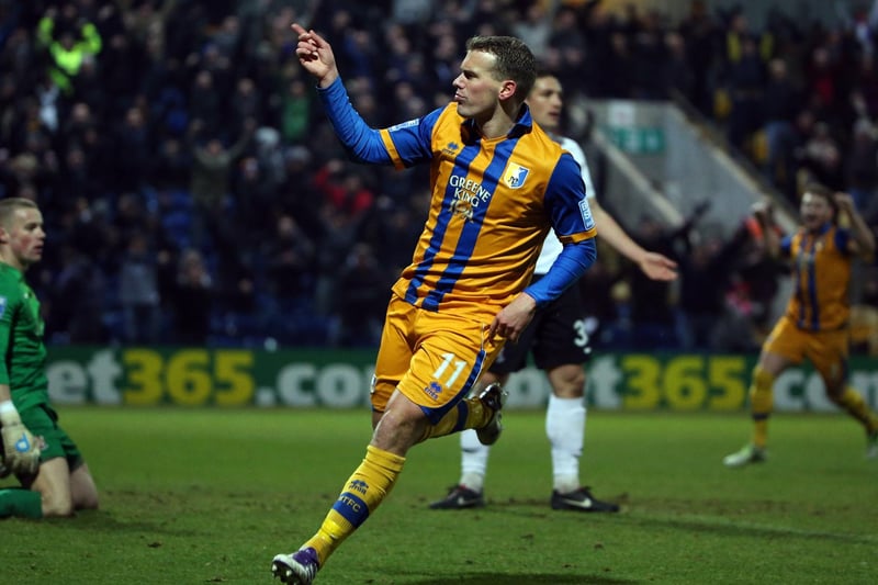 Louis Briscoe scored 11 times in 40 games during the 2011/12 season and was a key part of next year's title-winning squad. After leaving the club he joined Torquay United, before ending his career with Gresley.