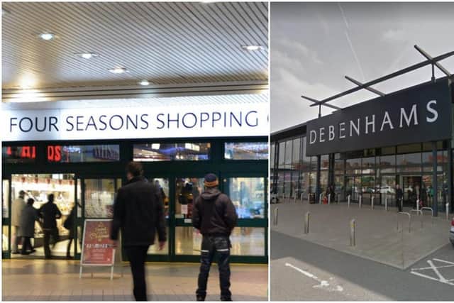 Debenhams is set to close all of its 124 UK stores including the Mansfield branch in the Four Seasons Shopping Centre.