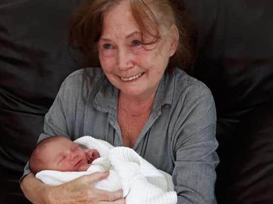 Jo-Ann McLaughlin with her granddaughter Martha Clegg