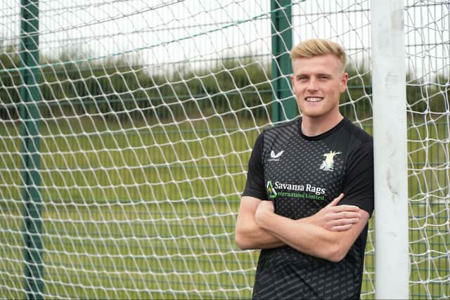 New Mansfield Town striker Will Evans.