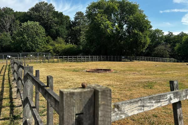 A new unknown mine shaft has been discovered at the Brinsley Headstocks site. Photo: Submitted