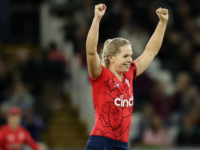 England cricketer Freya Davies