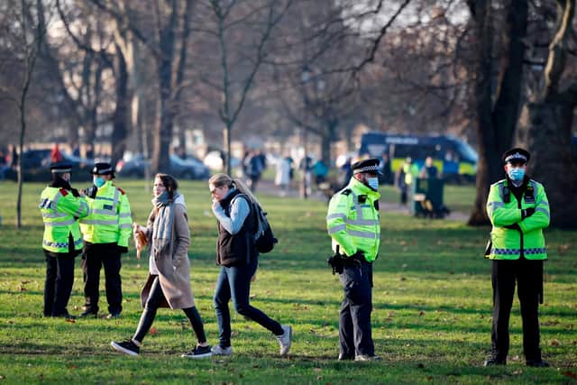 Residents from Mansfield broke lockdown by travelling to Chesterfield last weekend. Credit: TOLGA AKMEN/ AFP via Getty Images.