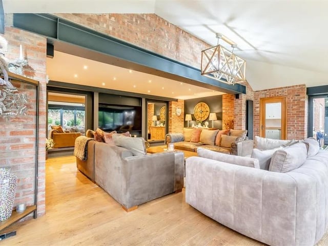 There's plenty of space in this luxurious living space