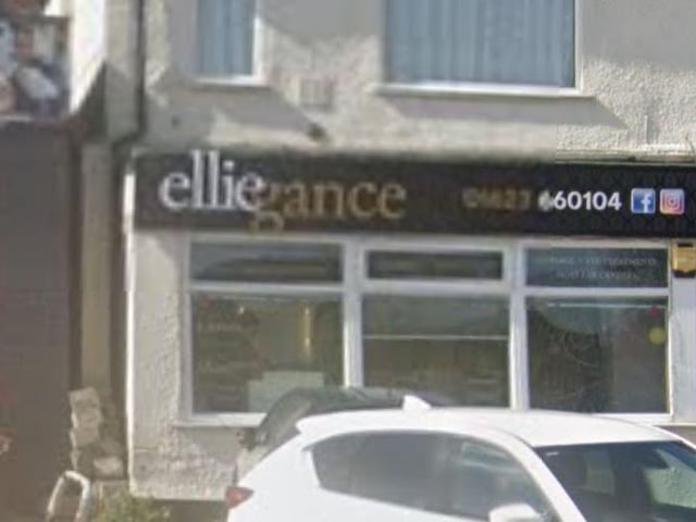 Elliegance, on Clipstone Road West, Forest Town, has a rating of 5.0 from 56 Google Reviews