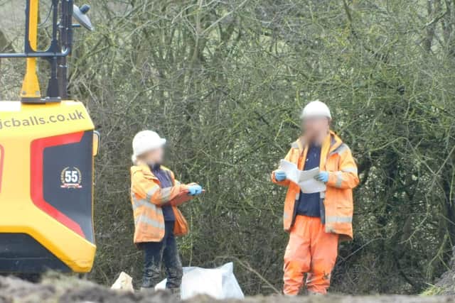 Staff on site.