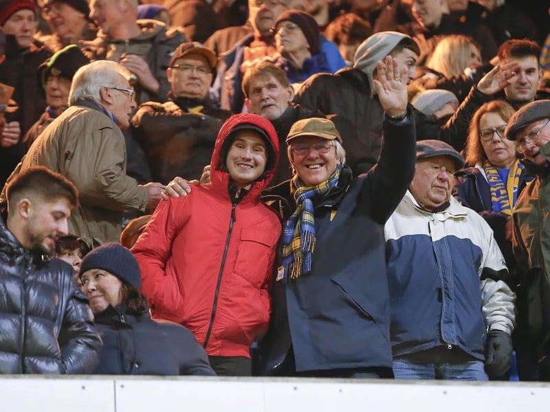 Mansfield Town fans watched a stunning win for Stags