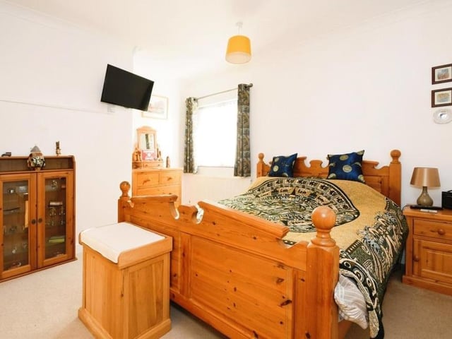Another look at the second bedroom which, like all the rooms in the bungalow, is beautifully presented, with some exquisite touches.