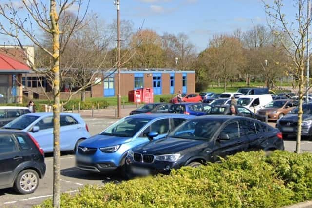 Hucknall Leisure Centre car park is getting more space for motorbikes. Photo: Google