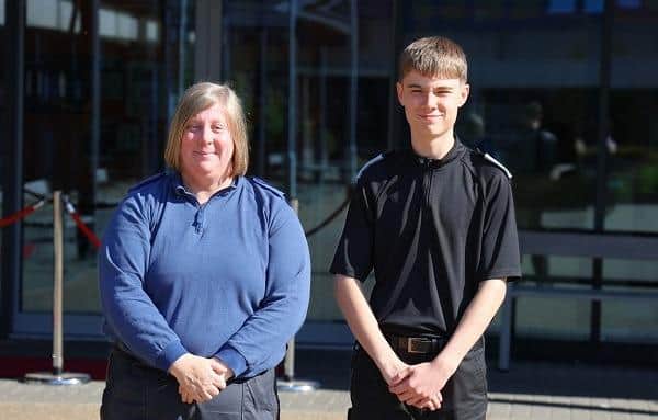 PCSO Lucy Oram nominated Owen for the award