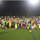 Youngsters who attended DL Football Coaching sessions in October which were supported by Persimmon Homes