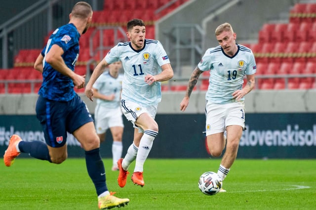 Scotland boss Steve Clarke has told Oli McBurnie to keep believing and goals will come. The striker missed good chances in the defeat to Slovakia but Clarke was happy with his all-round performance having replaced Lyndon Dykes. (Various)