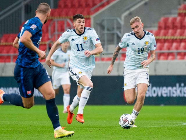Scotland boss Steve Clarke has told Oli McBurnie to keep believing and goals will come. The striker missed good chances in the defeat to Slovakia but Clarke was happy with his all-round performance having replaced Lyndon Dykes. (Various)