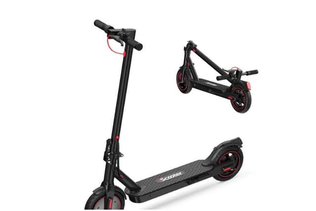 The budget friendly iScooter i8 Electric Scooter. Regular price £315.99, sale price £208.99.