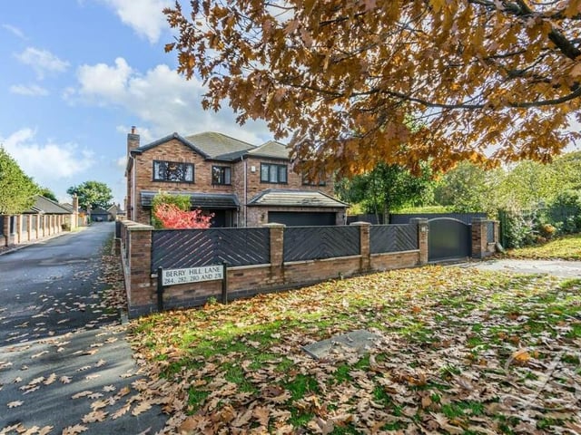 The final photo of our gallery underlines what a delightful plot the Berry Hill property stands within. A quiet and leafy area that is much sought-after by property-hunters in the Mansfield area.